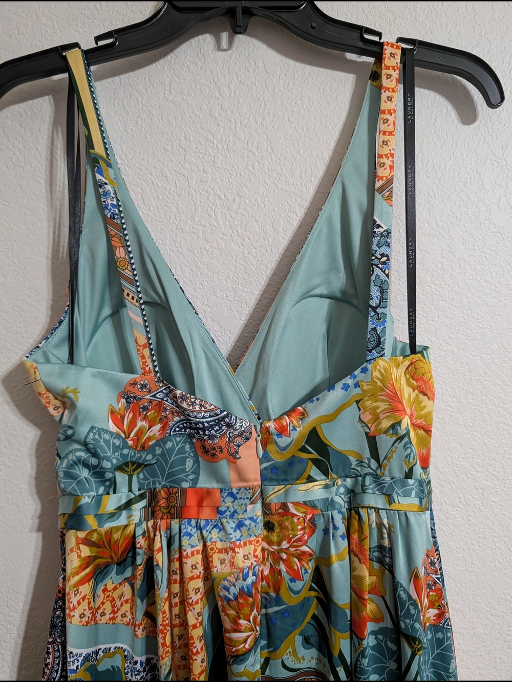Laundry By Shelli Segal Long Silky Dress - Picture 7 of 10